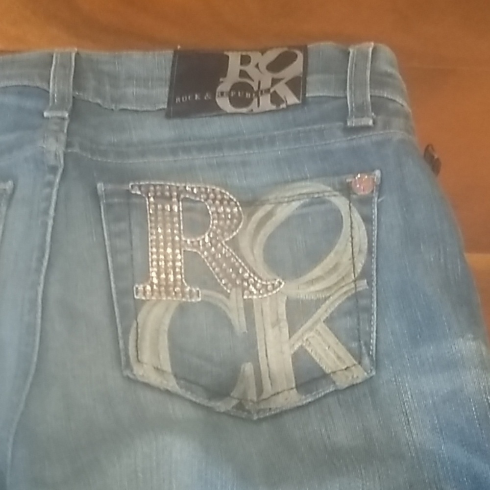 Rhinestone detailed Rock and Republic Jeans RARE